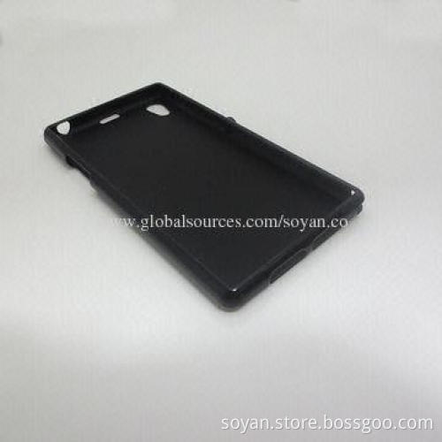 TPU Case for Sony Xperia Z1, Available in Solid Colors, Small MOQ with Manufacturing Price